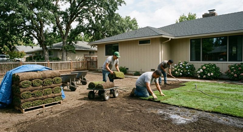 Zoysia Installation