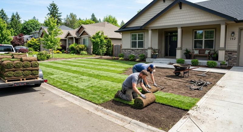 Sodding Service in Aiken, SC