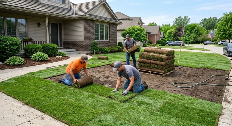 Sodding Service in Rockwall, TX
