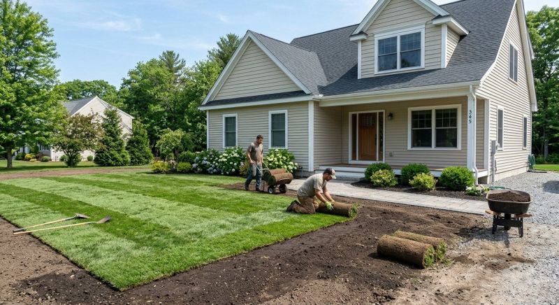 Yard Sod Installation in Ventura County, CA